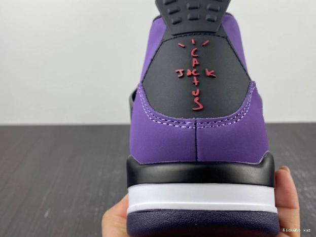 (FRIENDS PURPLE 766296 RETRO FAMILY) AND TRAVIS LN4 SCOTT 4 JORDAN 0626